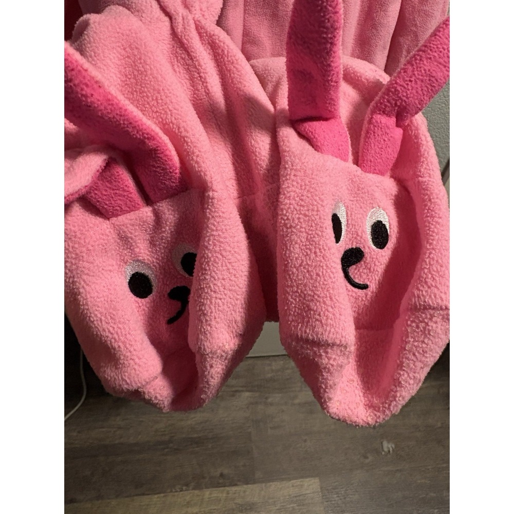 A Christmas Story Pink Nightmare Bunny Suit Adult S/M Pink Fleece Union Suit - Picture 10 of 10